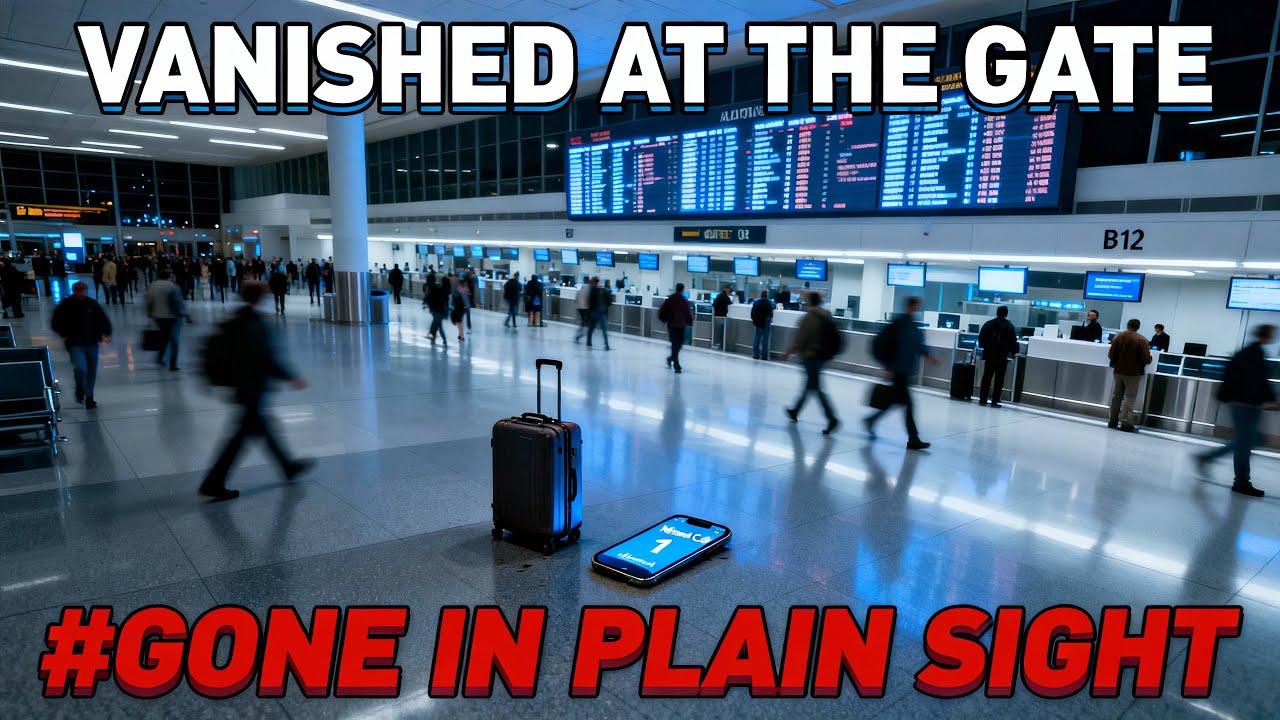 Vanished at the Gate: How a Woman Disappeared in a Crowded Airport #truecrime #mystery