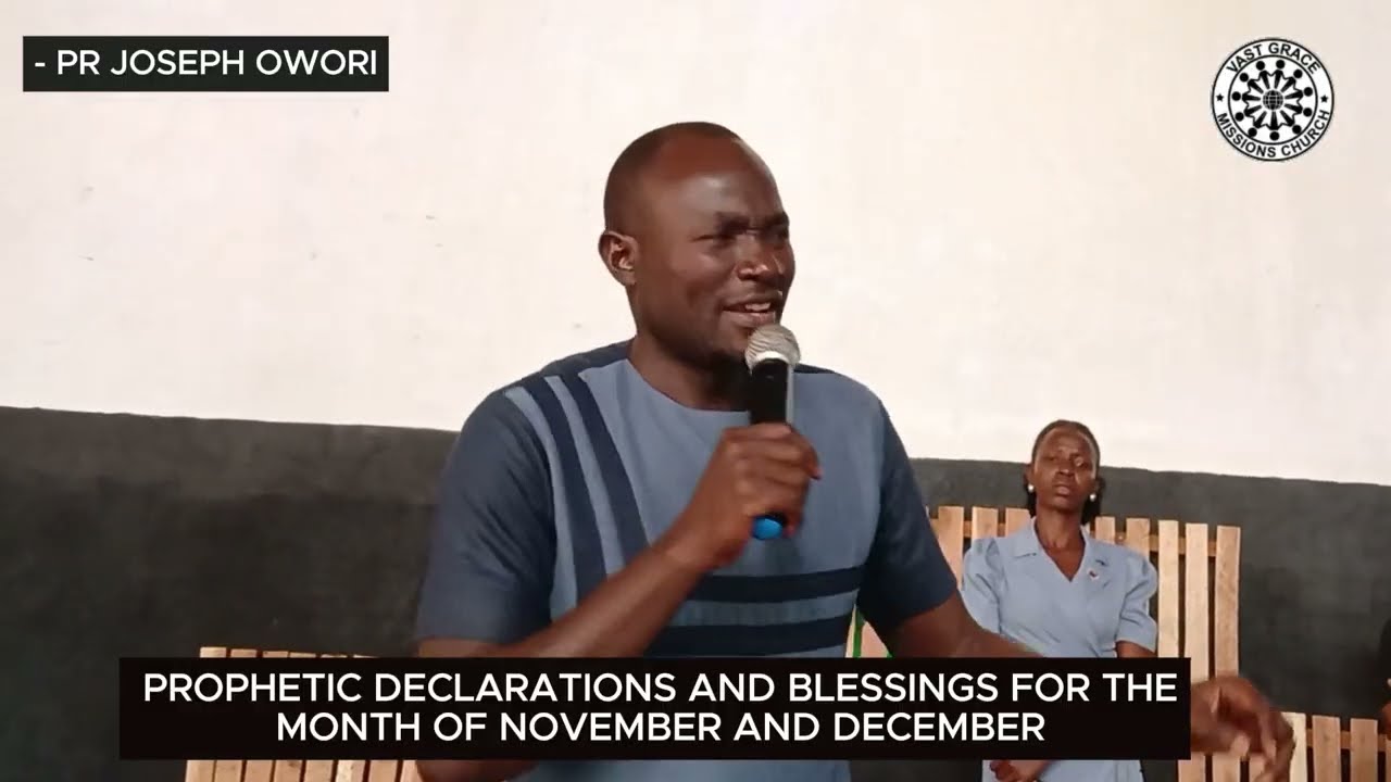 PROPHETIC DECLARATIONS AND BLESSINGS FOR THE MONTH OF NOVEMBER AND DECEMBER 2025