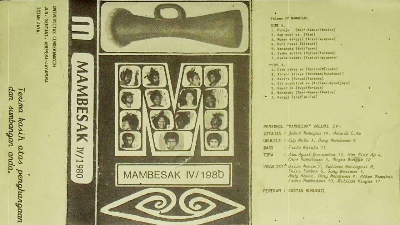 Mambesak ~ Lagu-Lagu Etnik Papua Volume IV