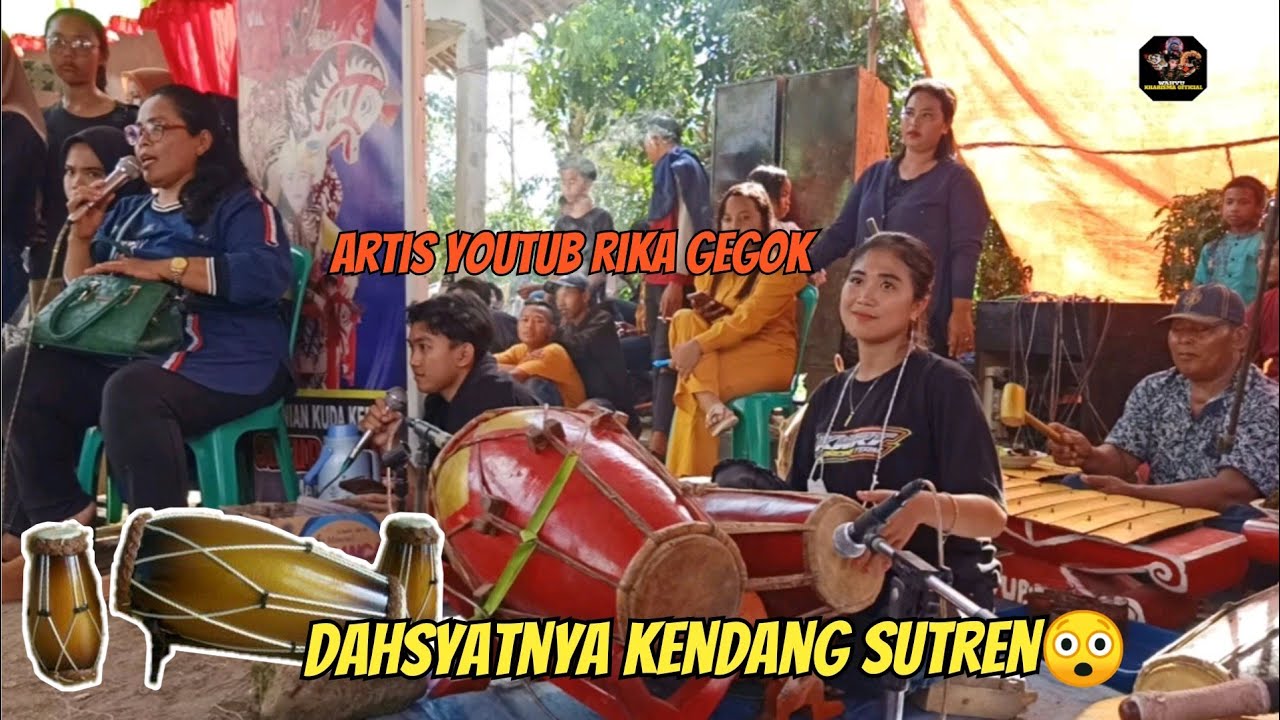 DAHSYATNYA TANGAN SUTREN‼️PENGENDANG WANITA VIRALL RIKA GEGOK GENDING TAYUB