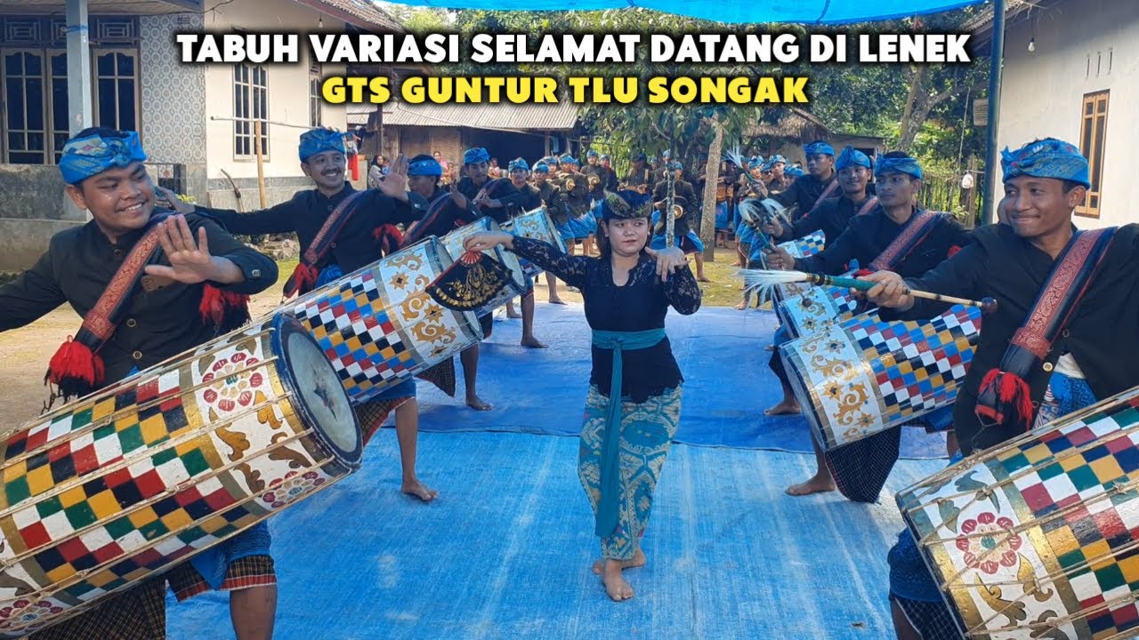 TABUH VARIASI SELAMAT DATANG DI LENEK | TERBARU GENDANG BELEQ GTS GUNTUR TLU SONGAK || JABA OFFICIAL