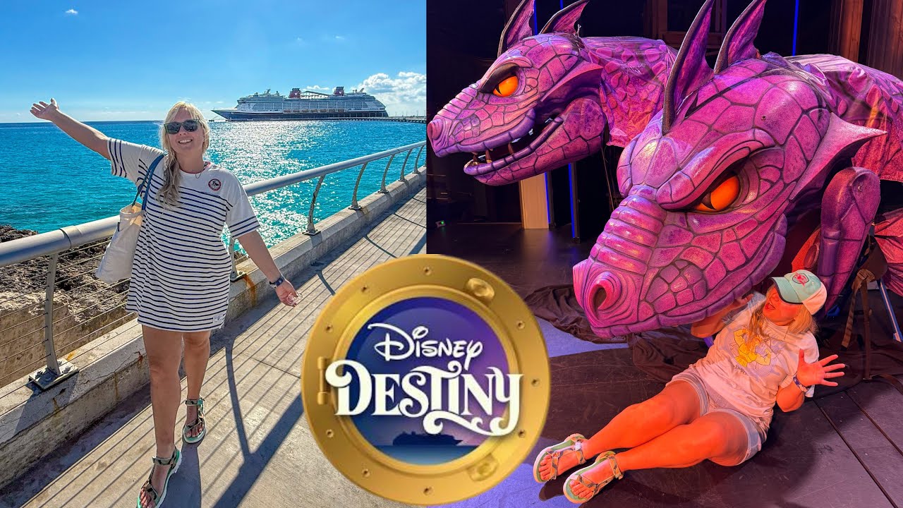 FINAL 2 Days on Disney Destiny! Hercules BACKSTAGE, Aquamouse Ride, ROYAL SUITE TOUR (& MUCH MORE)