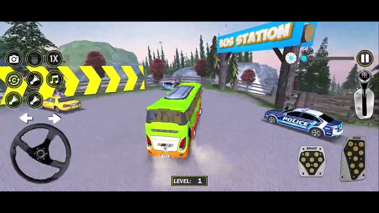 Bus simulator game 🎮 public transport 