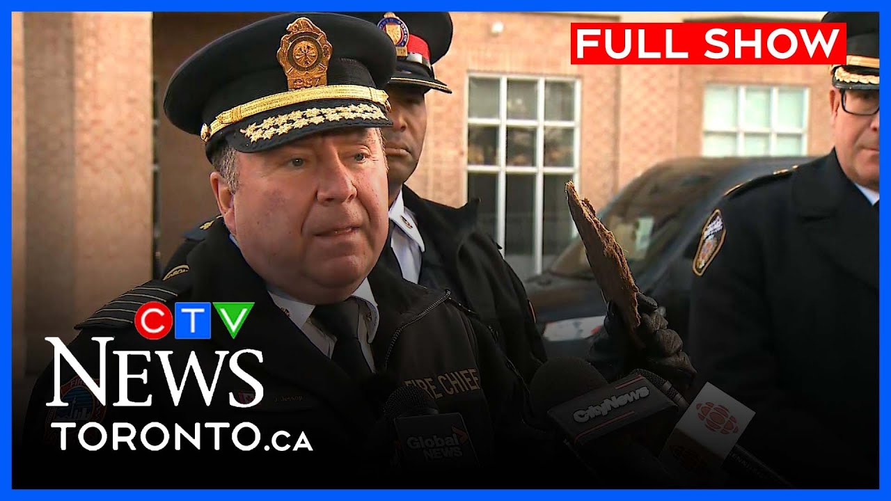 Fire still active at Thorncliffe Park | CTV News Toronto at Noon for Dec. 1 2025
