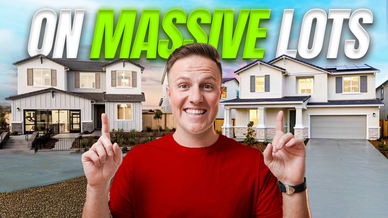 These New Roseville Homes Have LARGE Backyards (Rare for New Builds!)