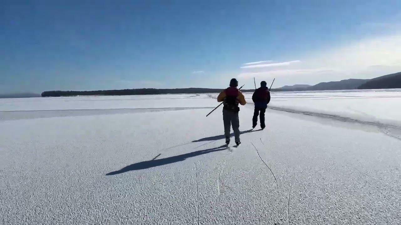 Ice Feathers As Indicators of Ice Thickness - Lake Champlain - 020926a