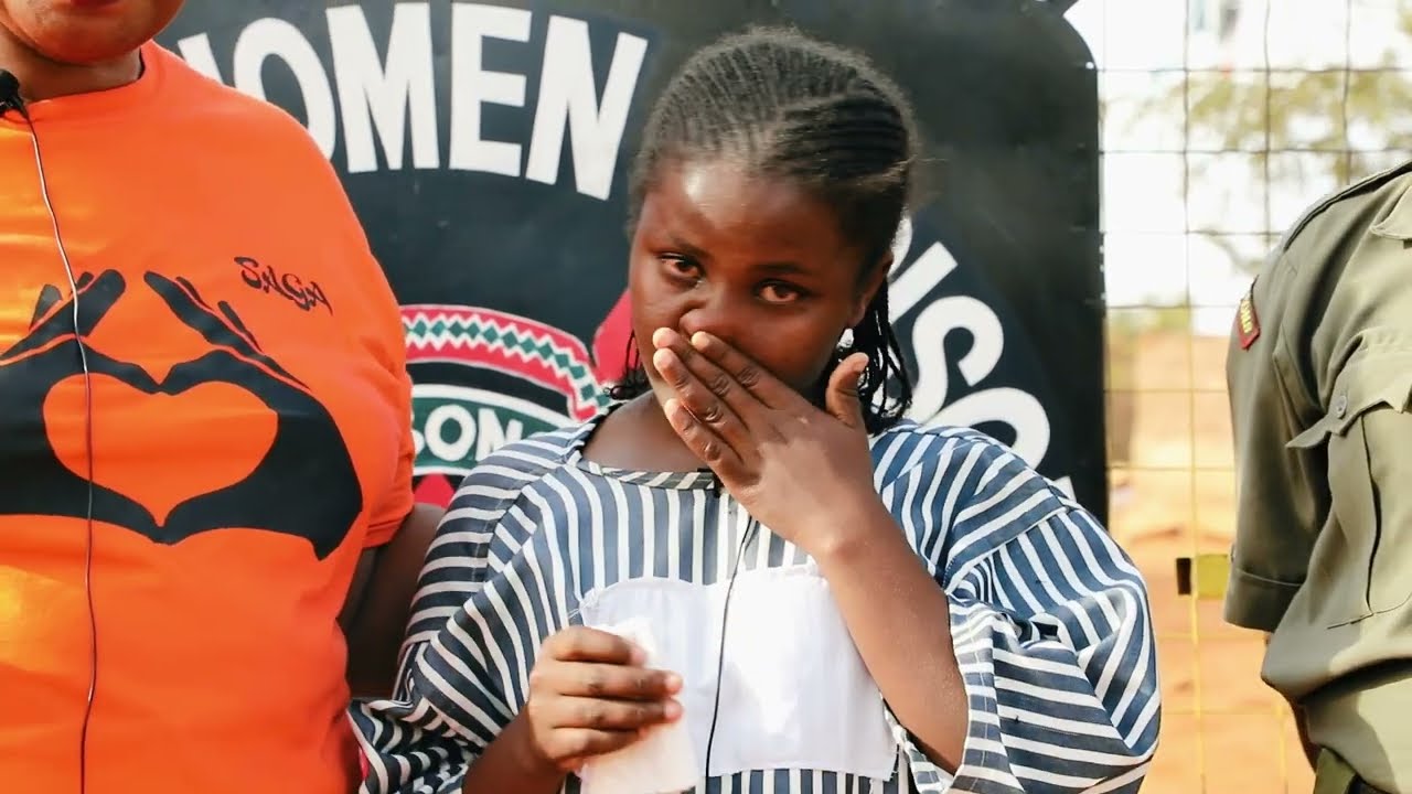 22yr. old Makenas tears for justice 