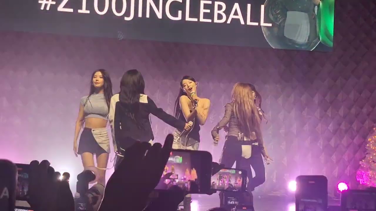 (G)-idle NYC Jingle Ball All Access Lounge 2023