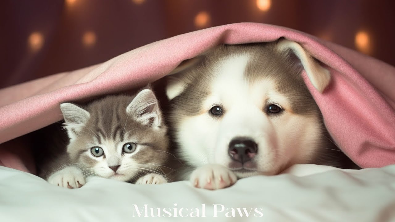 Pet Music: Релаксационная терапия | Более 20 ЧАСОВ лучшей успокаивающей музыки для кошек и собак!