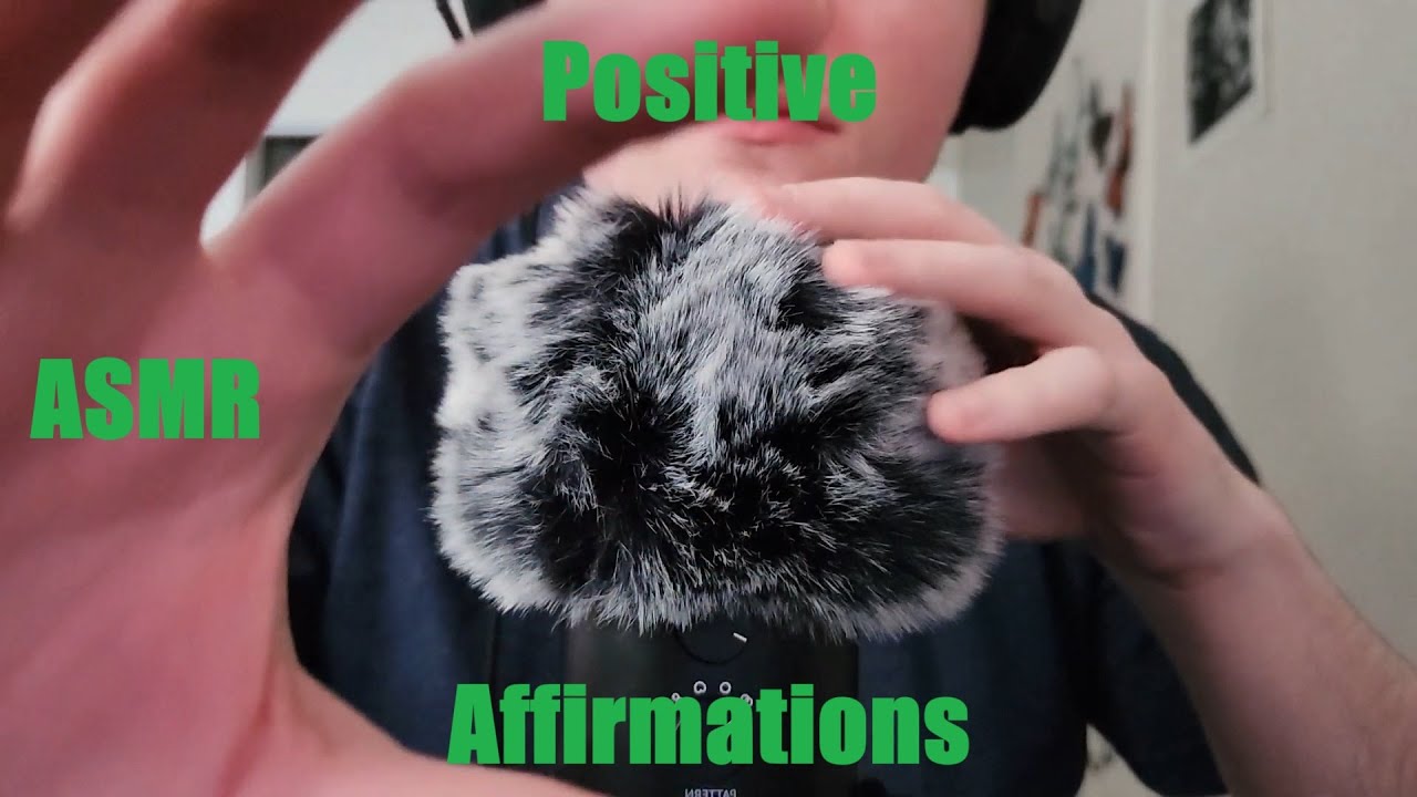 ASMR Positive Affirmations and Mic Brushing (it's going to be okay)