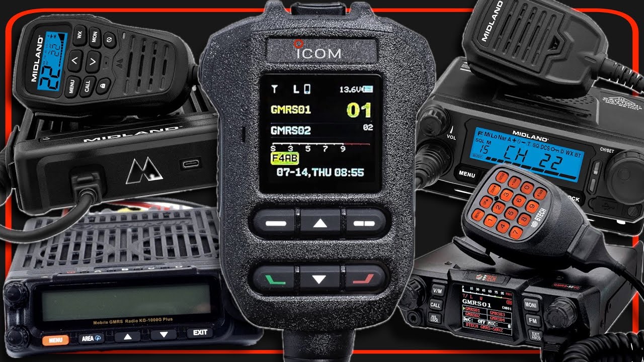 2025 GMRS 50-Watt Mobile Radio Comparison ALL GMRS 50 Watt Mobile Radios Compared - Which Is Best?