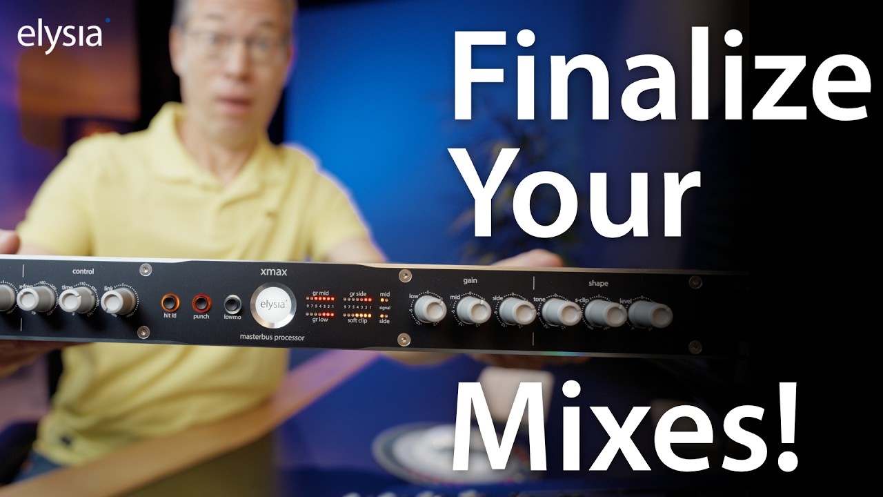 The new standard for your masterbus - elysia xmax walktrough with Ruben Tilgner