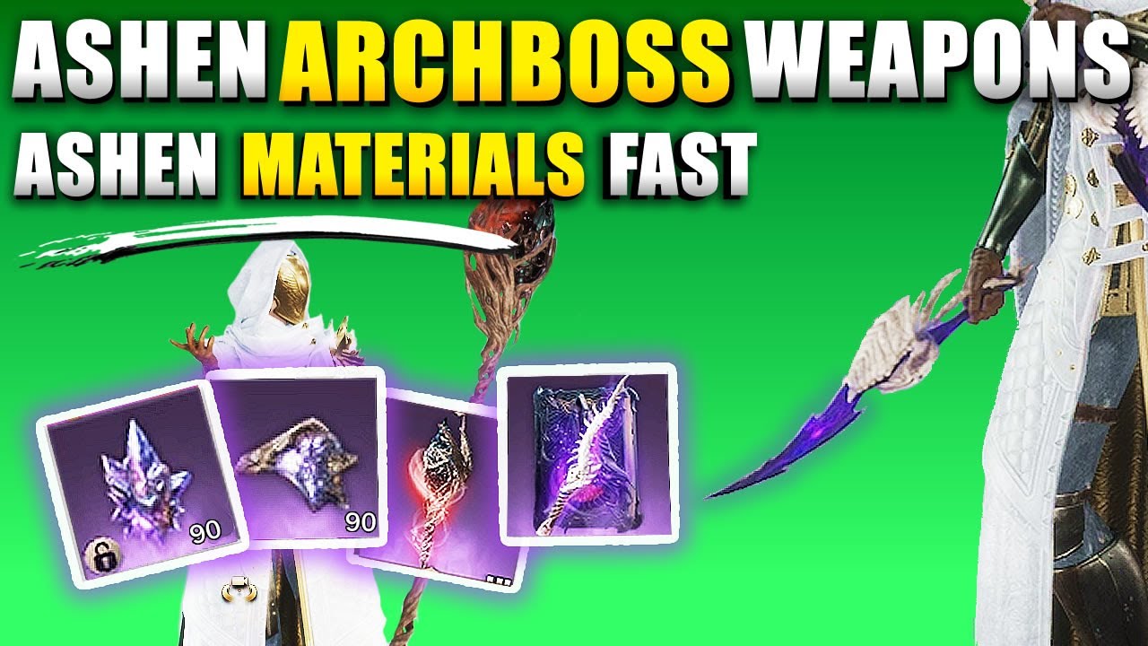 Throne and Liberty How to Get Ashen Arch Boss Weapon The Fastest Way How to Get Ashen Materials FAST