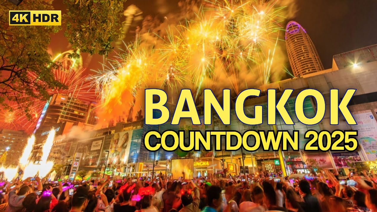 Central World Bangkok Countdown 2025, The Original Time Square of Asia