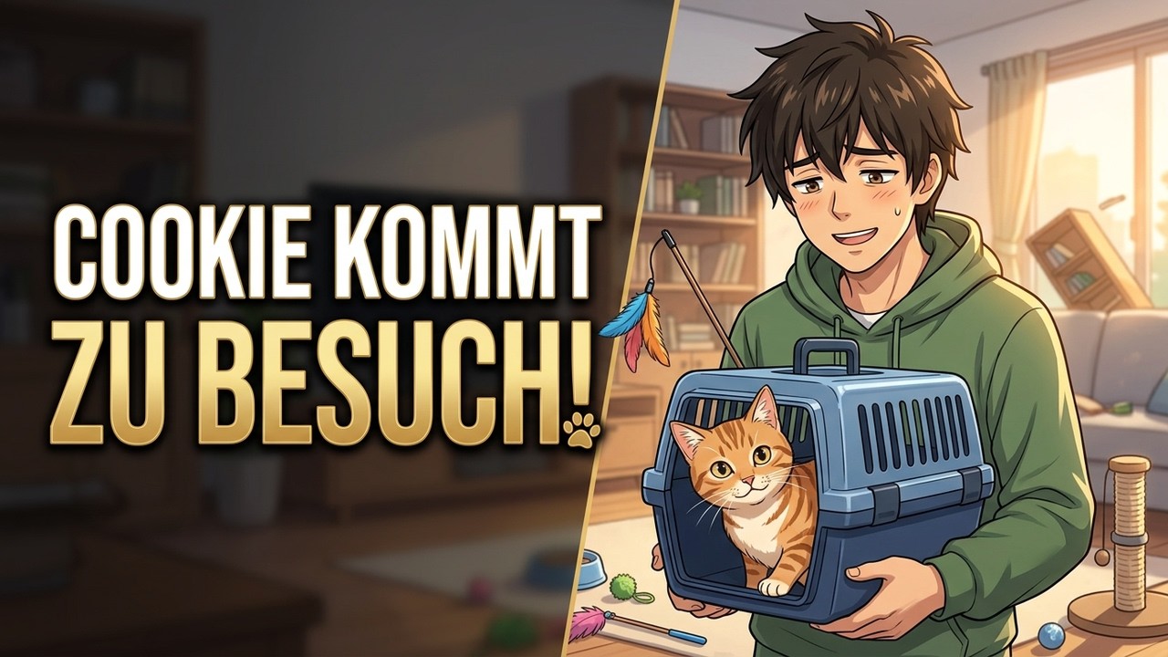 Alltagsdeutsch: NEUE Katze ! Deutsche Dialoge (A2-B1) | Deutsch Lernen