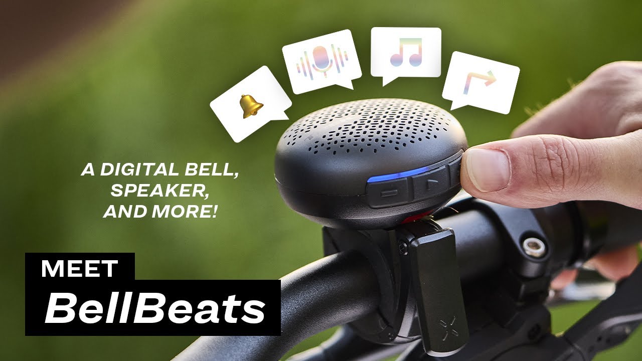 Never miss a beat with Trek BellBeats, a digital bicycle bell and bluetooth speaker