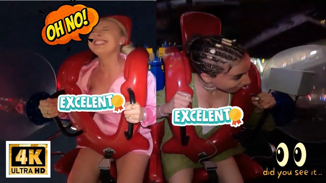 Slingshot Dare Gone WRONG 💥😨#fearlessadventures #adrenalinerush #slingshotride #thrillrides