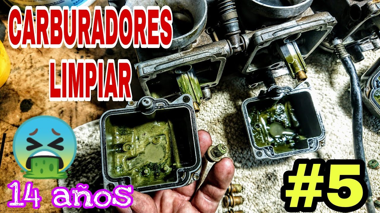 #5 CARBURADORES MUY SUCIOS 🤮DESMONTAR, LIMPIAR Y MONTAR 🏁 GSXR 750 💀14 AÑOS PARADA MIKUNI BST38SS