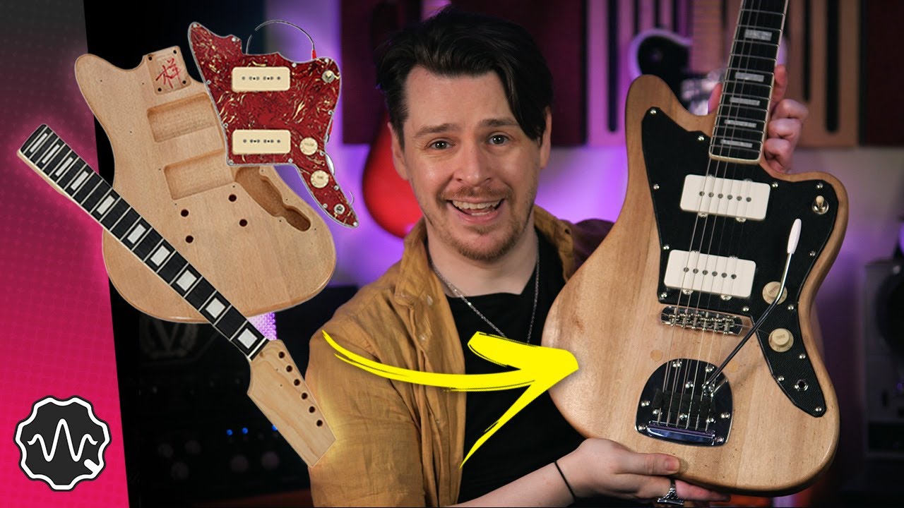 Modifying a Harley Benton Jazzmaster Kit | #DIYKitChallenge22 Part 1