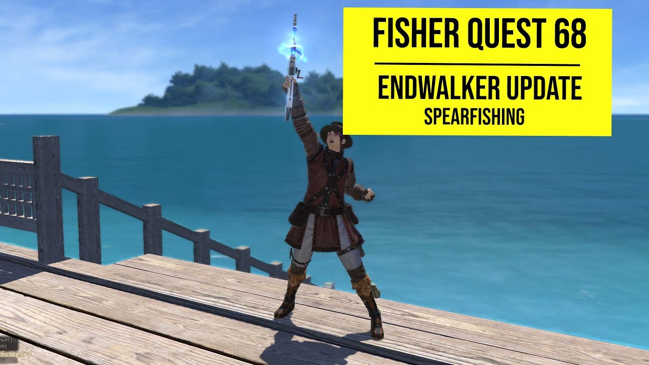 FFXIV Always a Bigger Fish (Dafangshi) - Fisher Quest Level 68 ENDWALKER