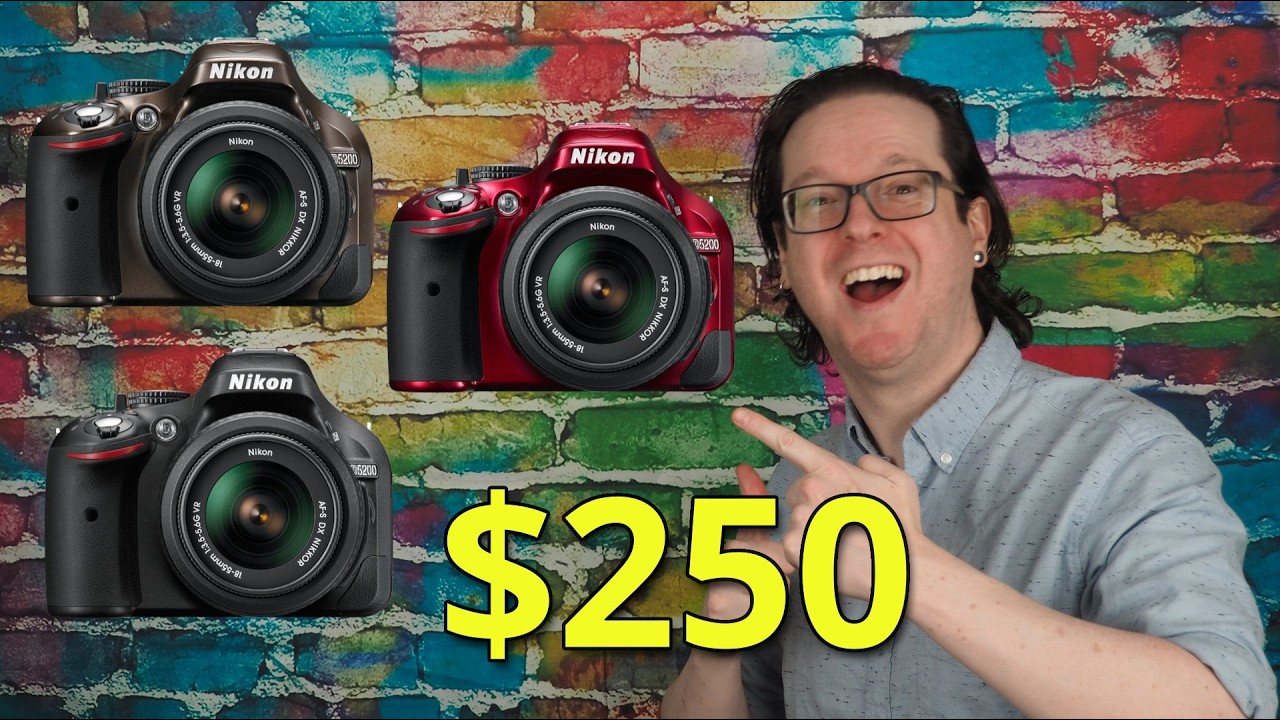 The Nikon D5200 will always be good for beginners