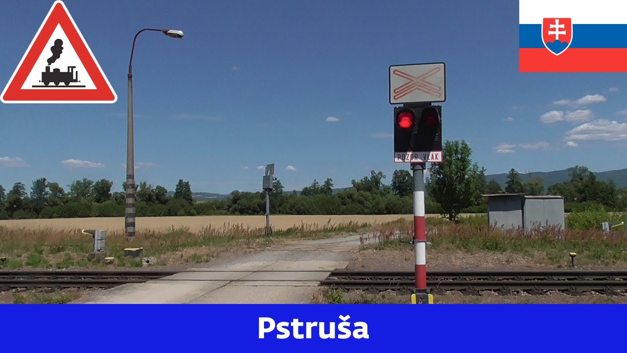 Železničn&iacute; přejezd/Železničn&eacute; priecestie Pstru&scaron;a (SK) - 19.7.2022
