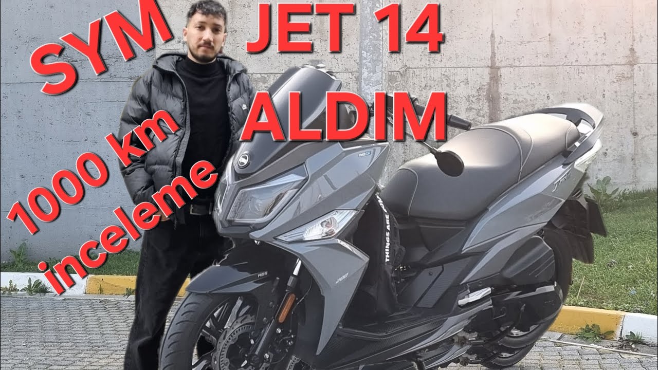 SYM JET14 200 İ ABS 1000 KM İNCELEME #SYM #mmbb