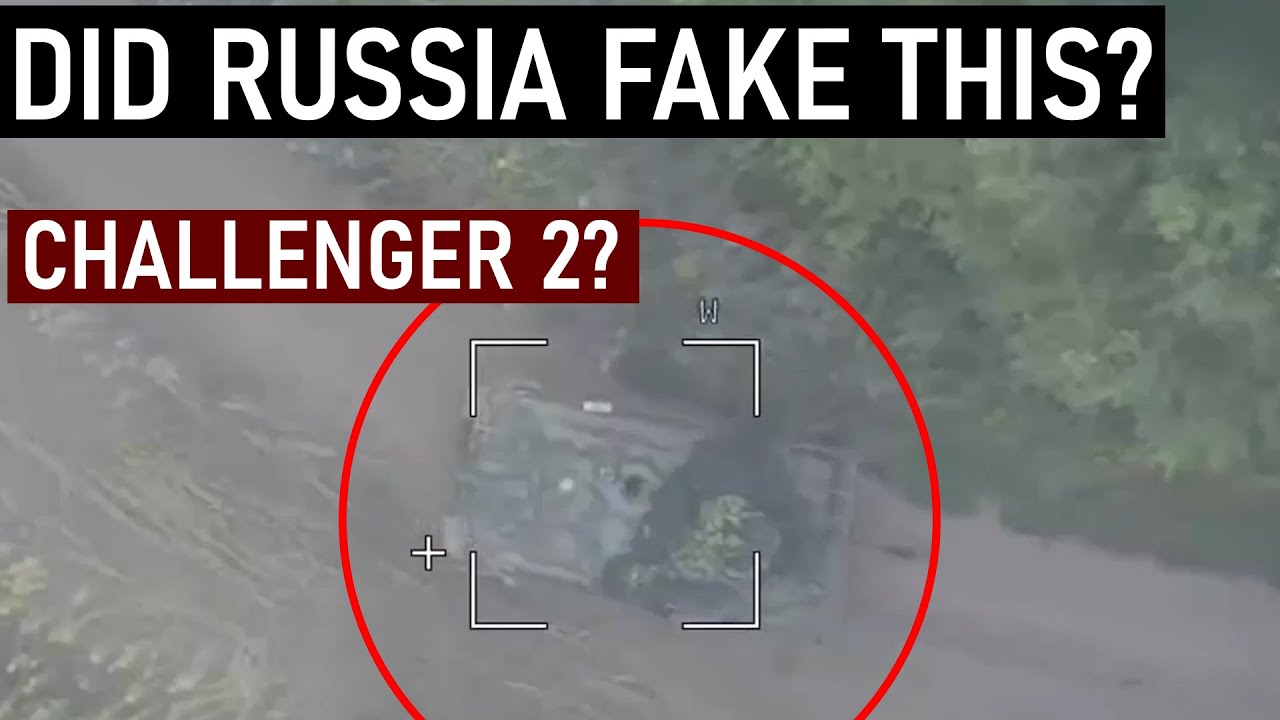 Did Russia Fake This Challenger 2 Destruction at Kursk???