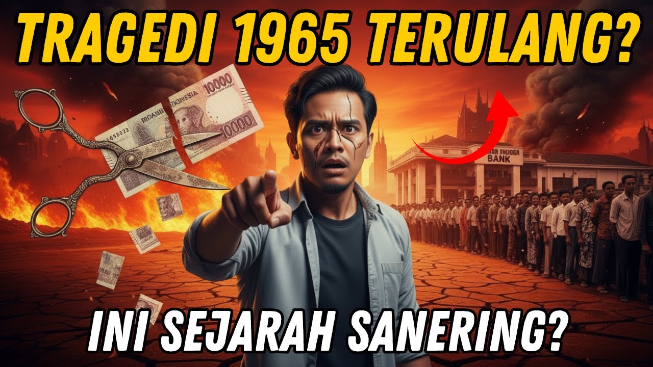 AWAS TRAGEDI 1965 TERULANG! ⚠️ Pakar Bongkar Sejarah Kelam SANERING (Potong Uang) di Indonesia‼️