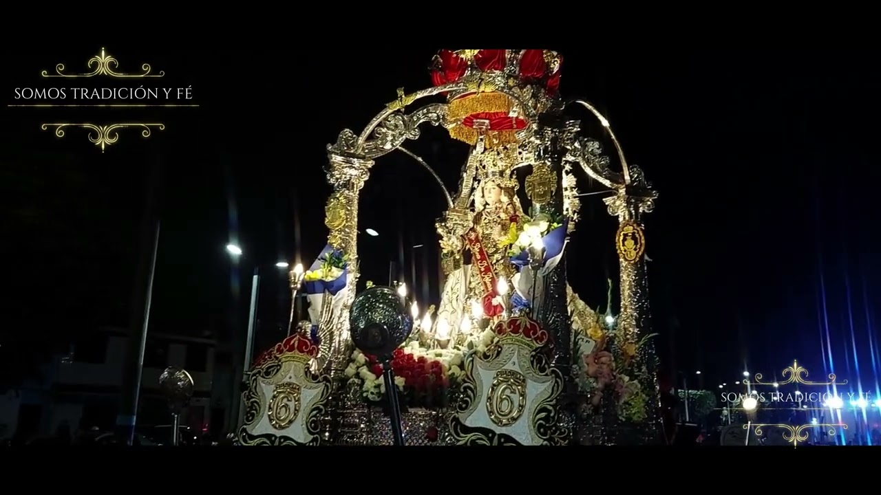 RECORRIDO PROCESIONAL DE NUESTRA SEÑORA LA VIRGEN DEL CARMEN DE LA LEGUA | JULIO 2024