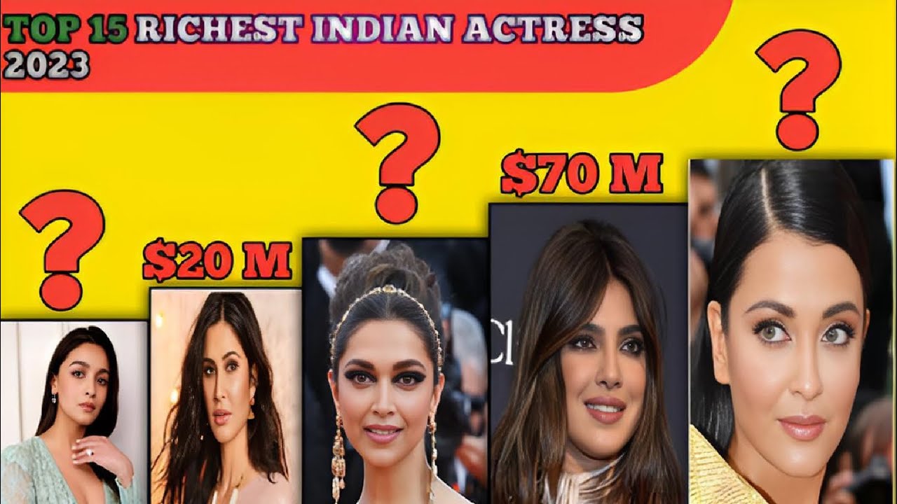 Top 15 Richest Indian Actress 2023