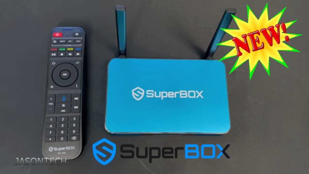 Całkowicie NOWY SuperBox S5 MAX z w pełni wyposażonym Android Boxem &ndash; rozpakowanie i recenzja &ndash; m...