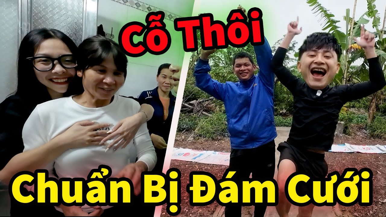 Hậu Cáo Và My Về Nhà Bắt Quả Tang Mẹ Chuẩn Bị Đám Cưới !