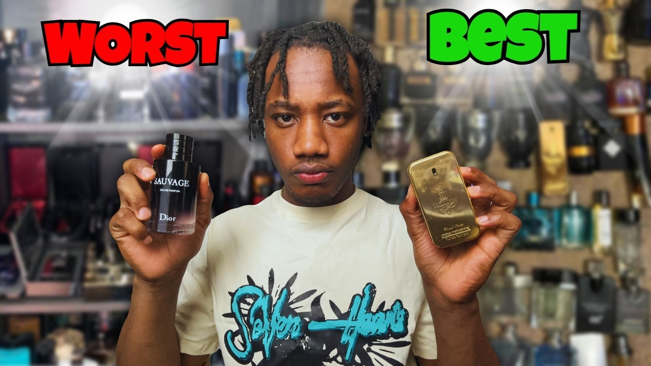 Ranking My Cologne Collection from Worst to Best!!