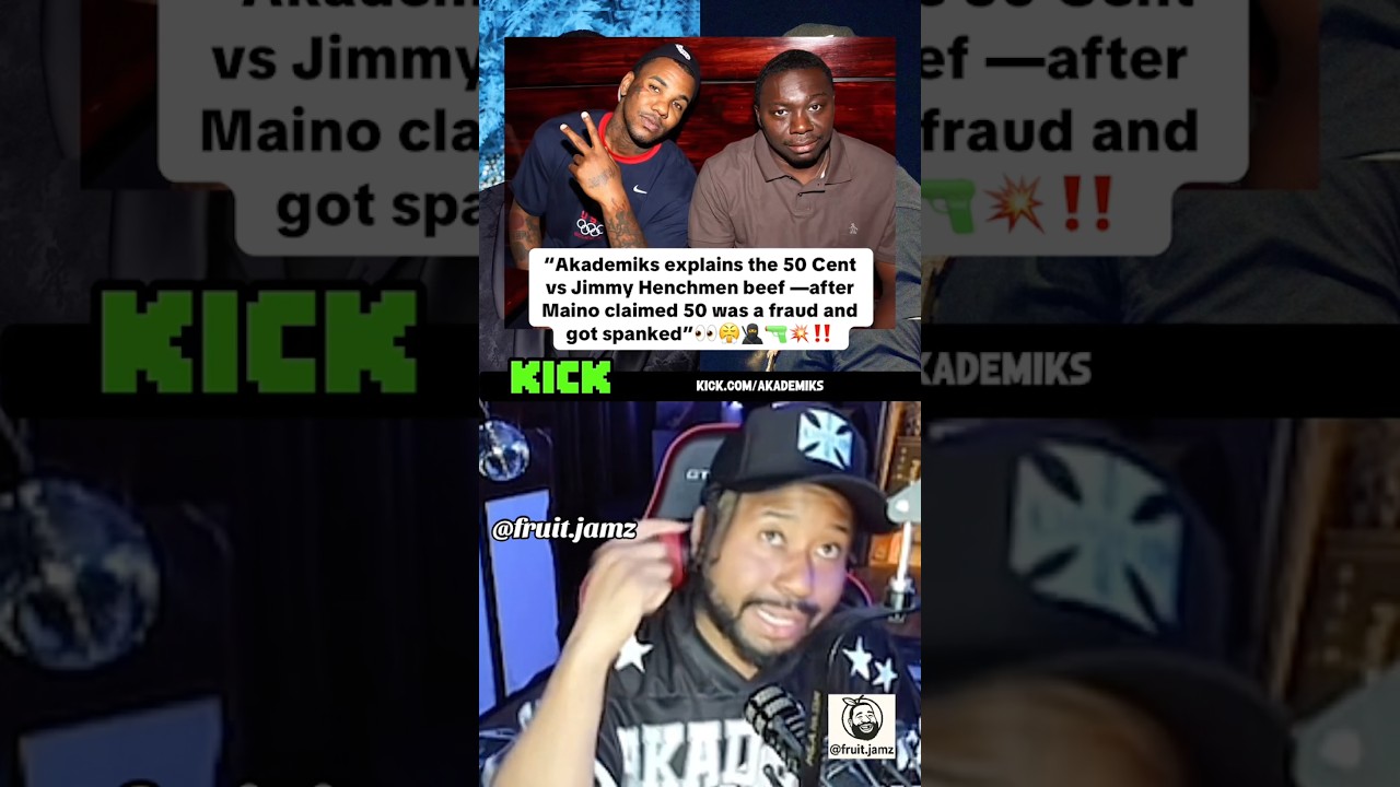 #djakademiks Exposes who was 50cents Biggest Rival in the Streets😳#50cent #ti #papoose #maino