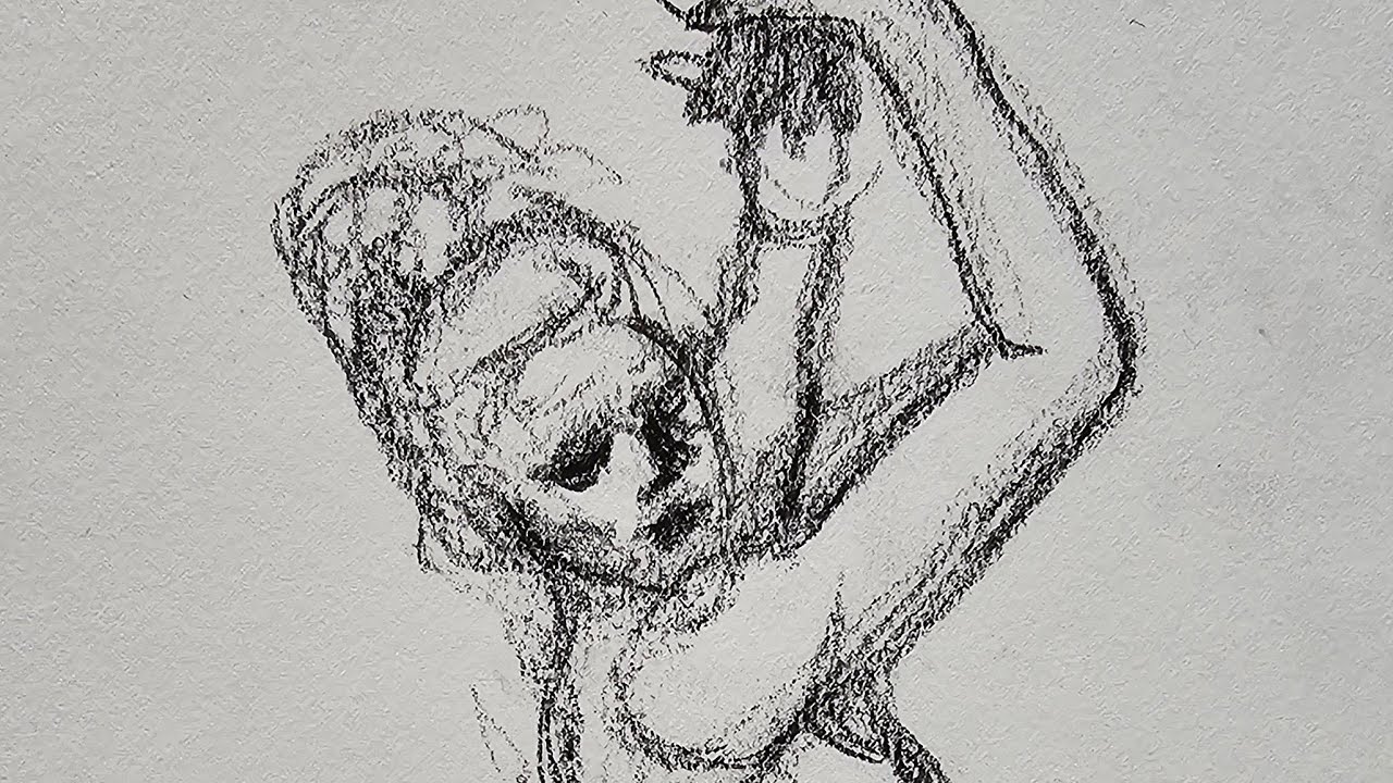 drawing gesture poses without reference