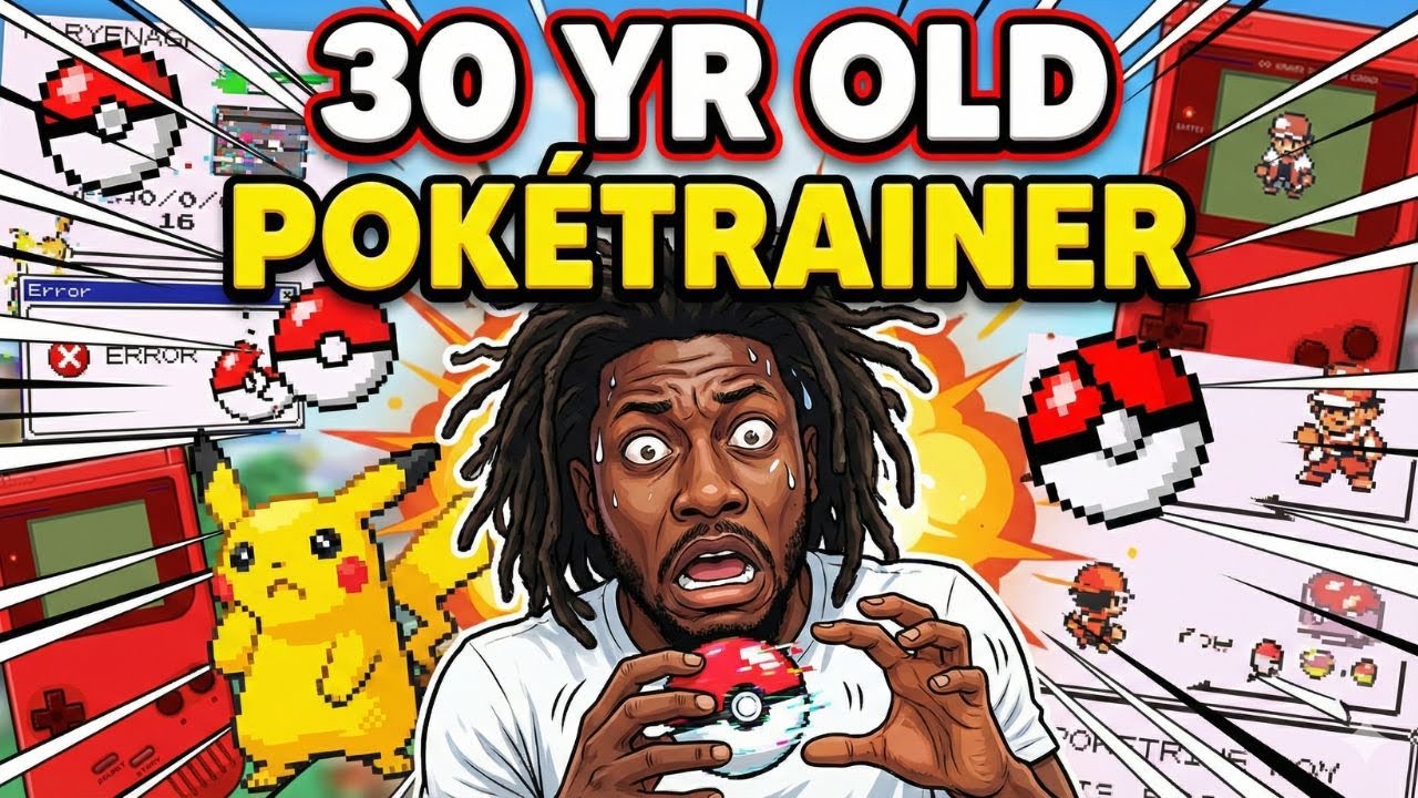 30 YR OLD POKETRAINER CRASHES OUT| PKMN RED