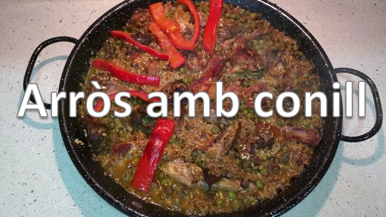 Arros amb conill