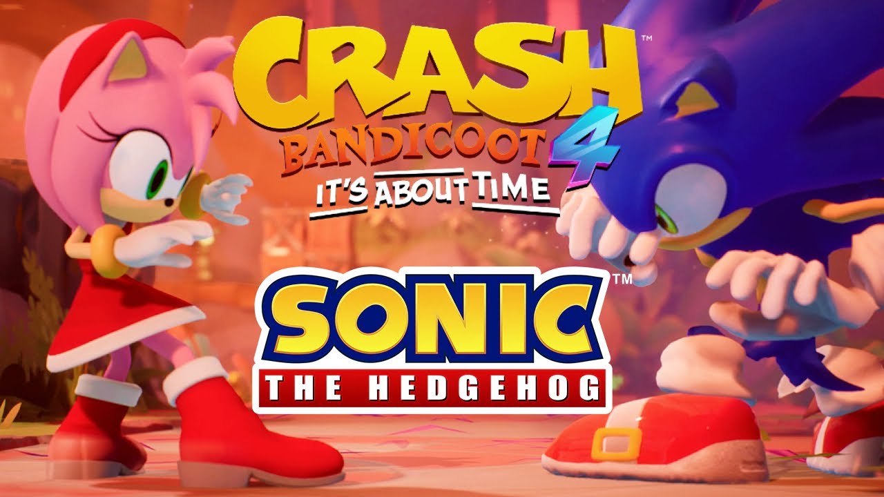 Sonic Roster Increases for Crash 4!? (Amy Rose Mod)