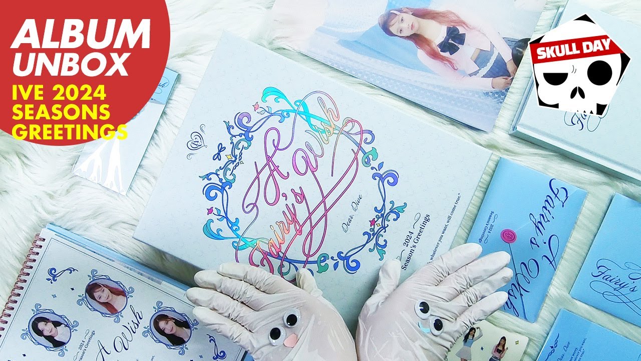 🌸UNBOXING IVE 2024 SEASONS GREETINGS🌸Goods(Diary,Calendar,Photocard) 아이브 2024 시즌그리팅 앨범 언박싱