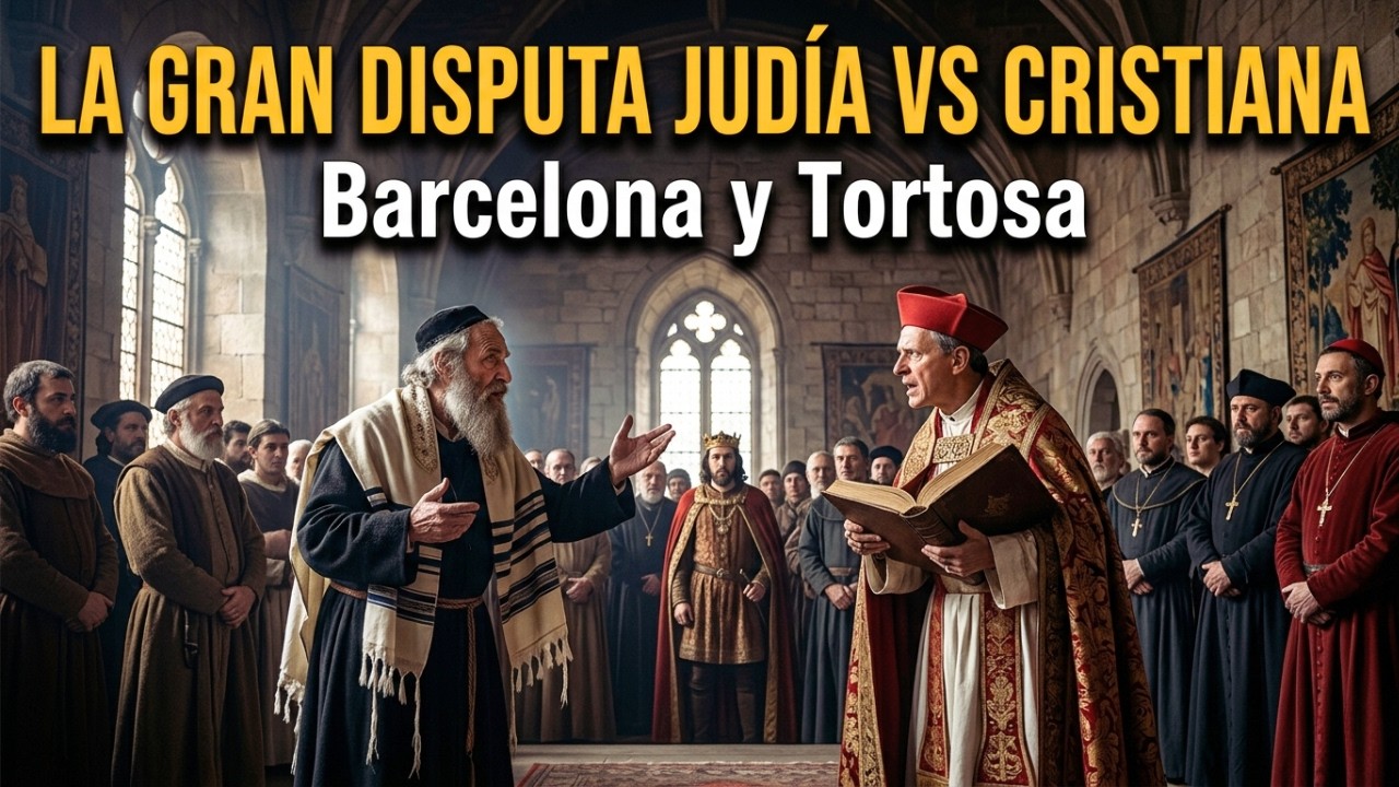Las Grandes Disputas Medievales: Tortosa y Barcelona | Rabinos vs Teólogos