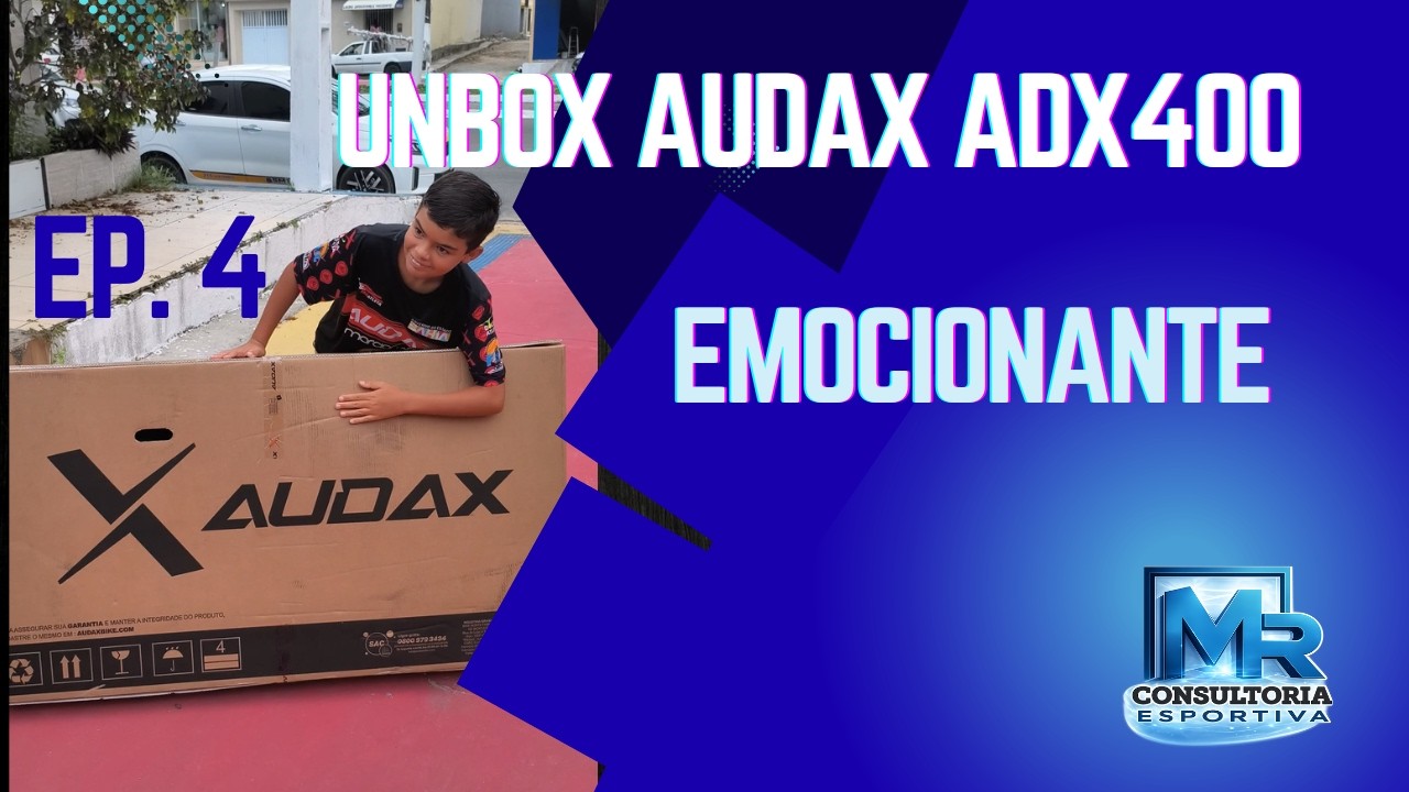 EP;4- UNBOX EMOCIONANTE! Fernandinho e sua nova #audax ADX400 2026 #unboxing #sports #mtb #adx #bike