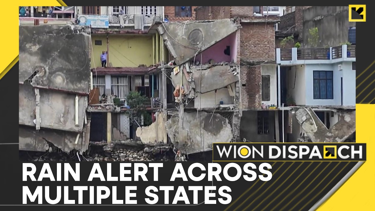 India Faces Widespread Monsoon Disruption: Rain Alert Across Multiple States | WION Dispatch