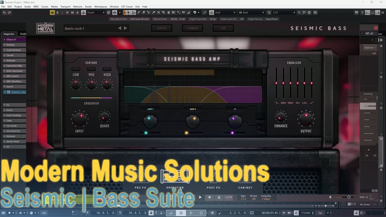 Modern Music Solutions Seismic Bass Suite