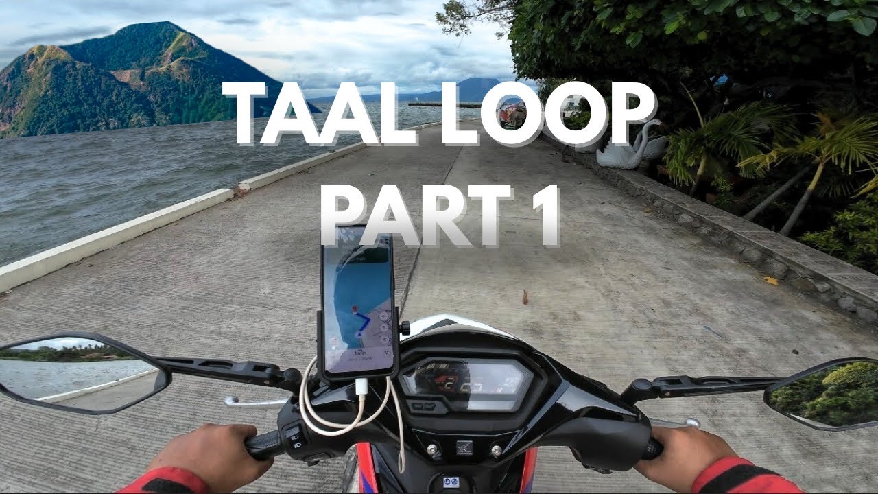 TAAL LOOP PART 1 | Our first adventure using Winner X | Inner part ng Taal Lake route