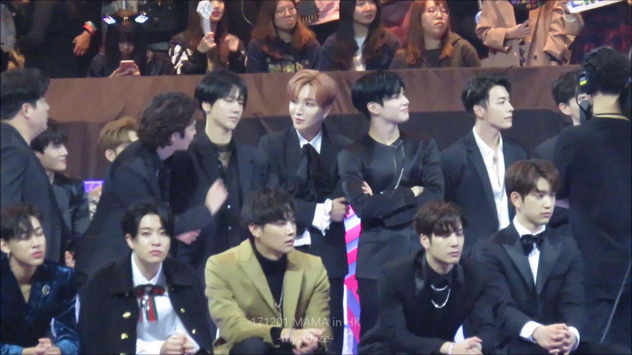 171201 MAMA in HK - SUJU & Taemin React to EXO Winning Album of the Year
