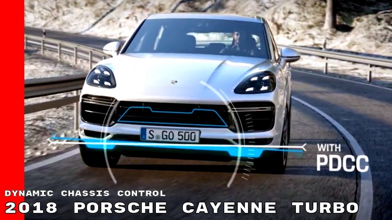 2018 Porsche Cayenne Turbo Dynamic Chassis Control - PDCC