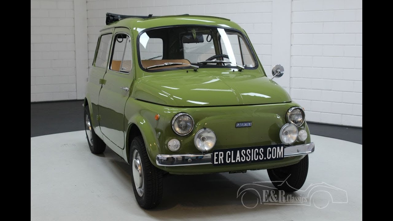 Fiat 500 Autobianchi Giardiniera 1973 -VIDEO- www.ERclassics.com