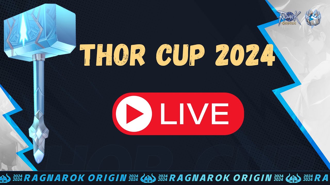 RAGNAROK ORIGIN GLOBAL - THOR CUP 2024! || TOP 8 || GET REEDEEM CODE ON STREAM!