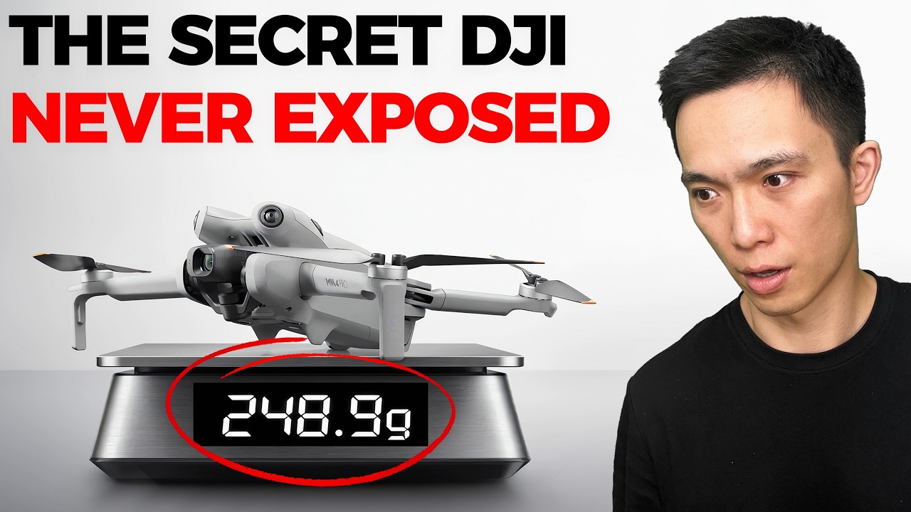 How DJI Fit a 4K Drone into Exactly 248.9 Grams (Engineering Explained)